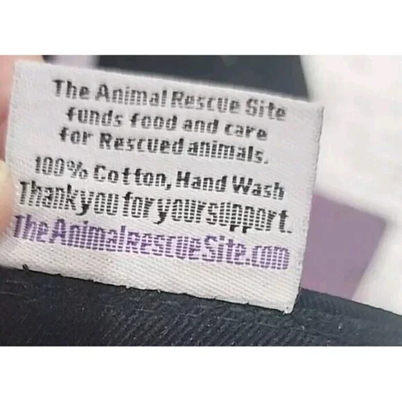 Bling Purple Paw Black Hat Military Cap Cotton NWOT Women's Adjustable - Picture 10 of 10